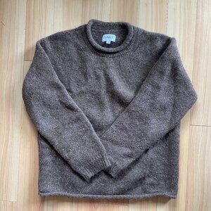Bare Knitwear Linden Pullover in Saddle S/M